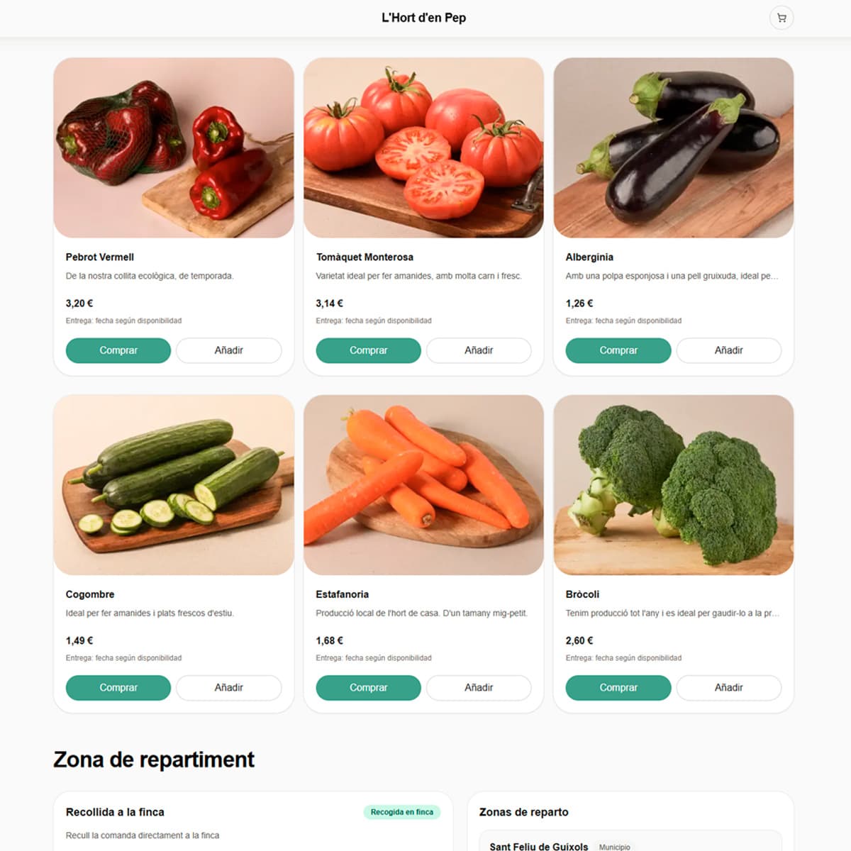 Web pública creada con esmolt
